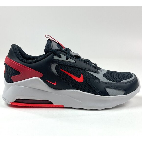 Nike Air Max Bolt GS Kids Black Red White Athletic Shoes Sneakers CW1626-005